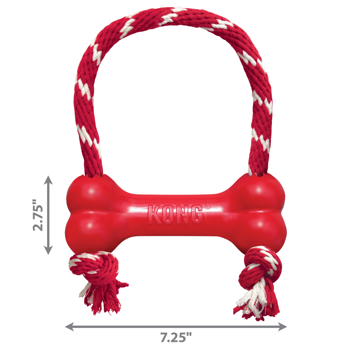 KONG Goodie Bone With Rope #size_m
