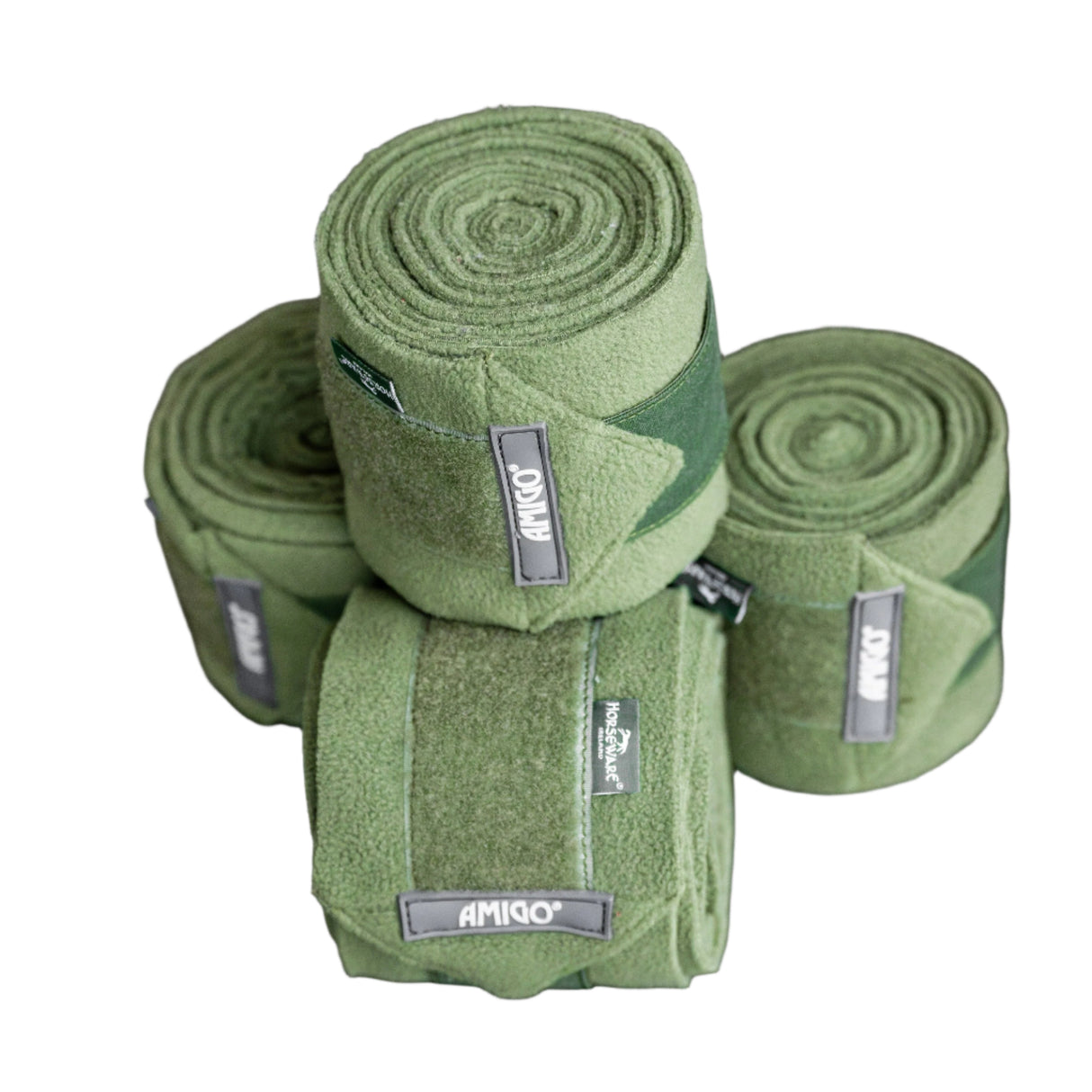 Horseware Ireland Amigo Fleece Bandages #colour_bramble