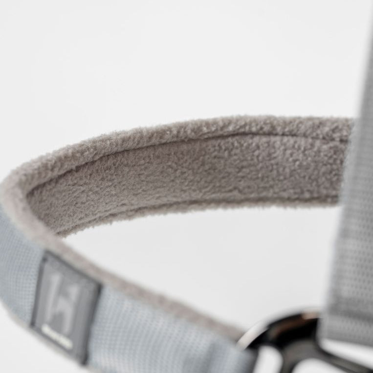 Horseware Ireland Newmarket Headcollar & Leadrope #colour_whitney-charcoal
