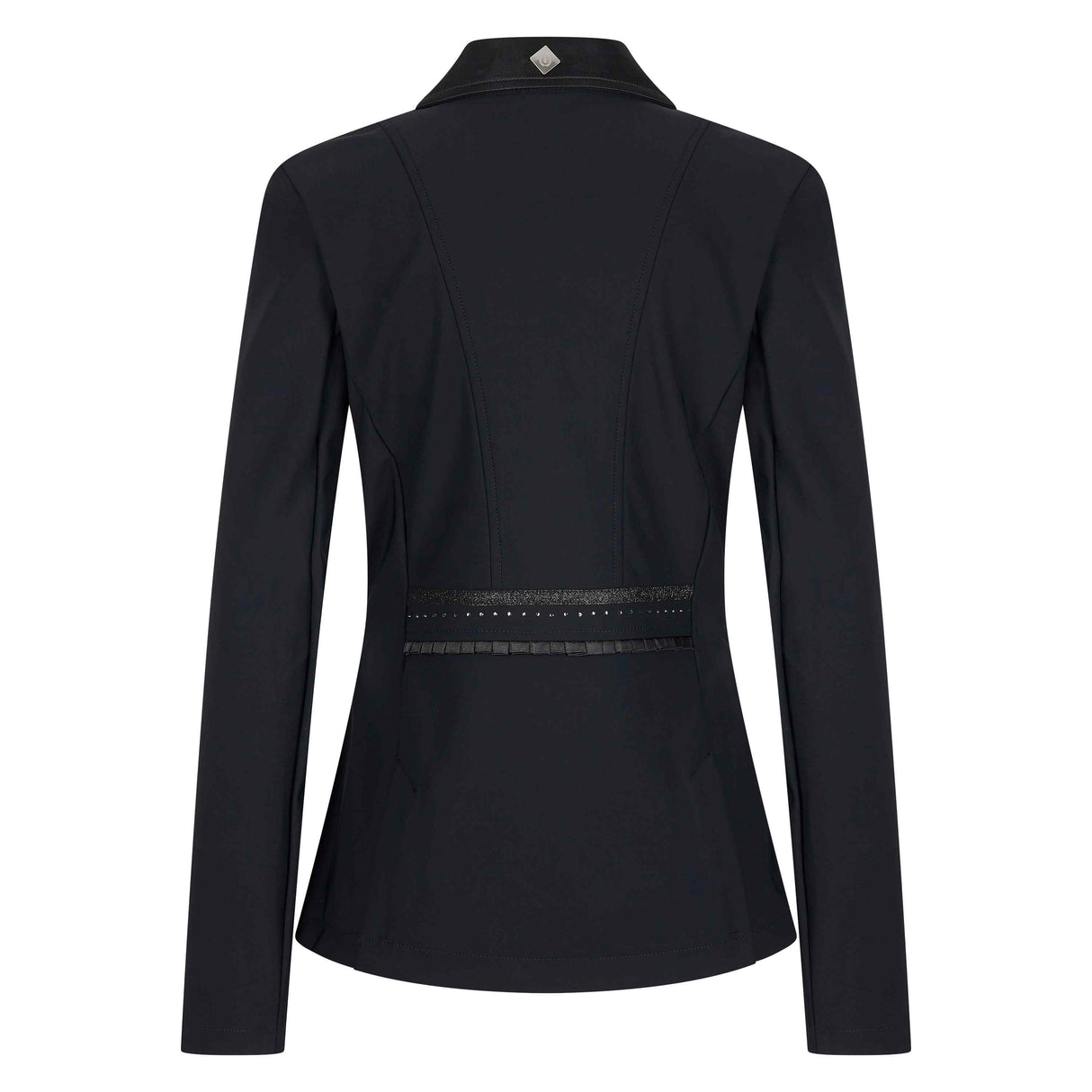 Imperial Riding Vive Capone Children's Competition Jacket #colour_black-gun-metal