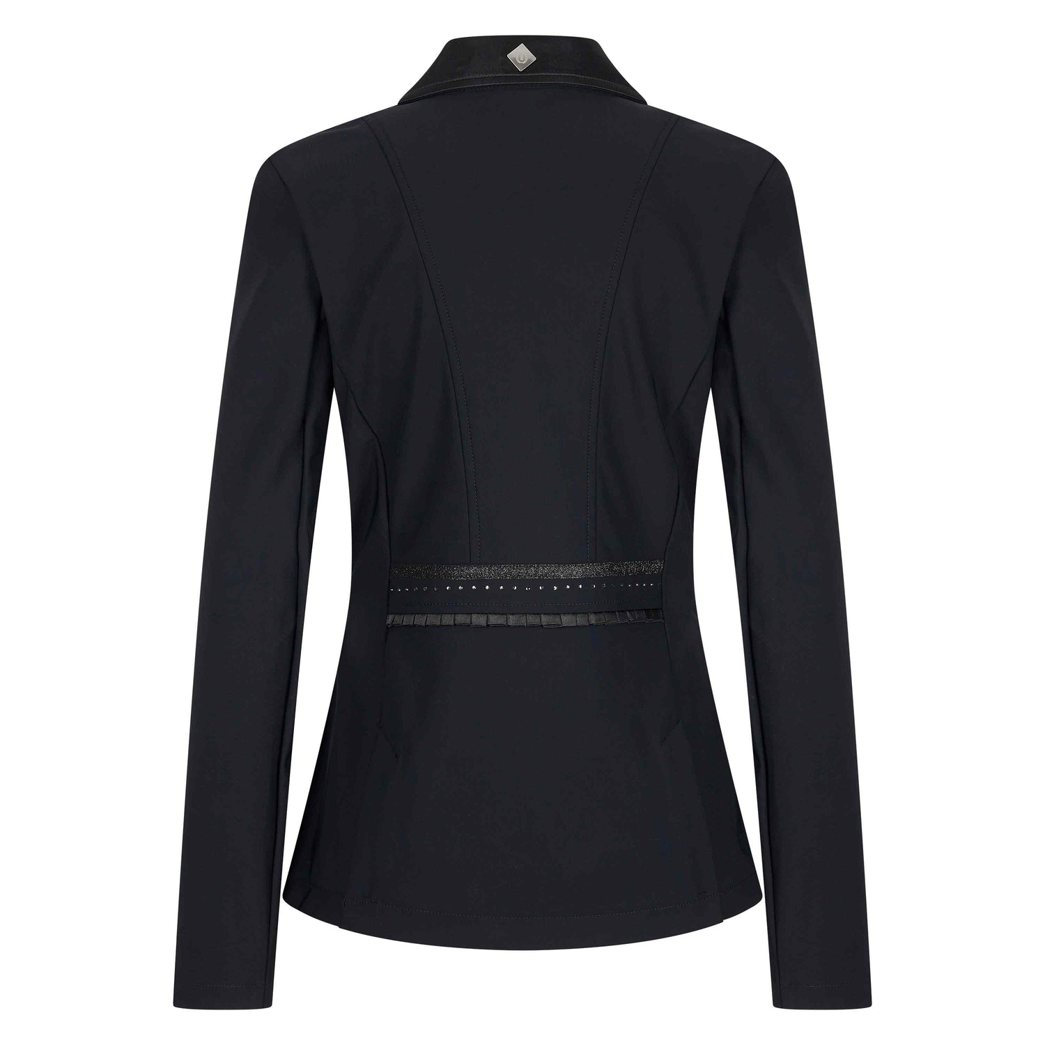 Imperial Riding Vive Capone Children's Competition Jacket #colour_black-gun-metal