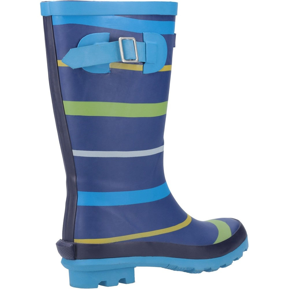 Cotswold Stripe Wellington Boot Kid