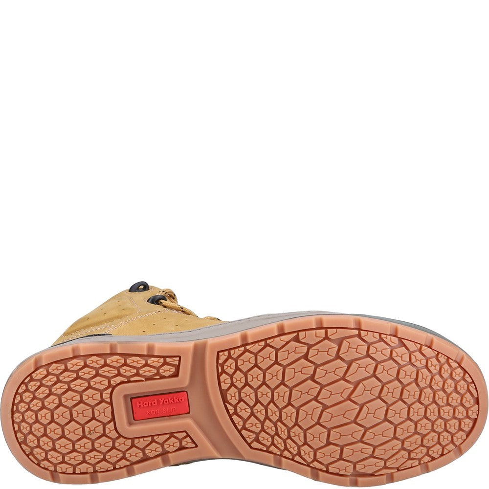 Hard Yakka 3056 Lace Zip Safety Boot #colour_wheat