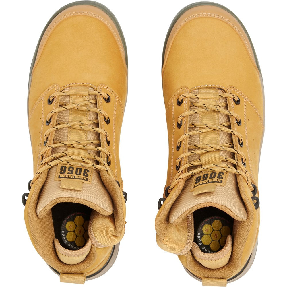 Hard Yakka 3056 Lace Zip Safety Boot #colour_wheat