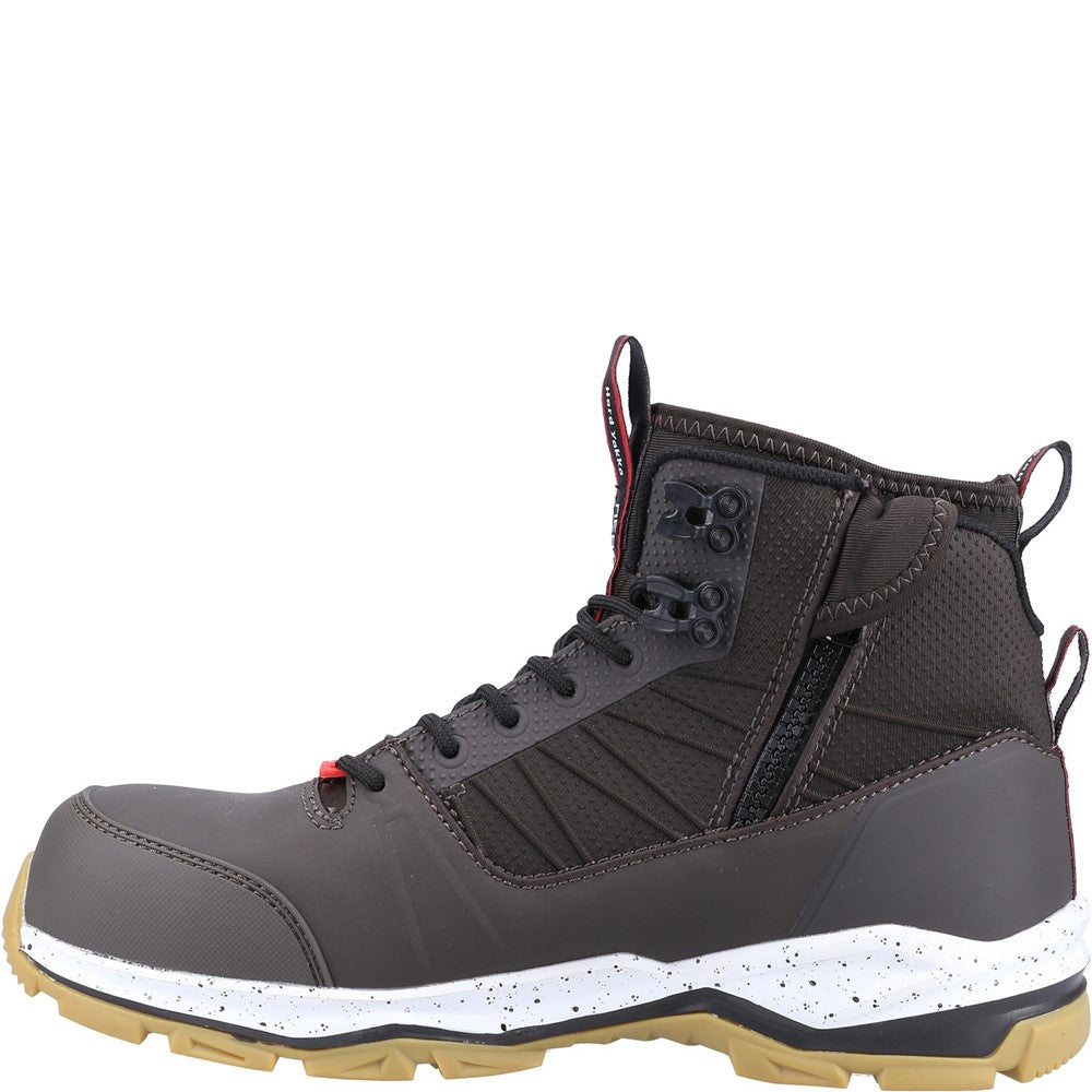 Hard Yakka Neo 2.0 PR Hybrid Side Zip Safety Boot #colour_moss