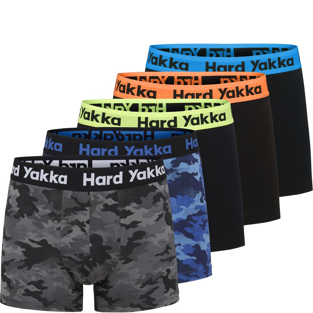 Hard Yakka Men Cotton Trunk Five Pack