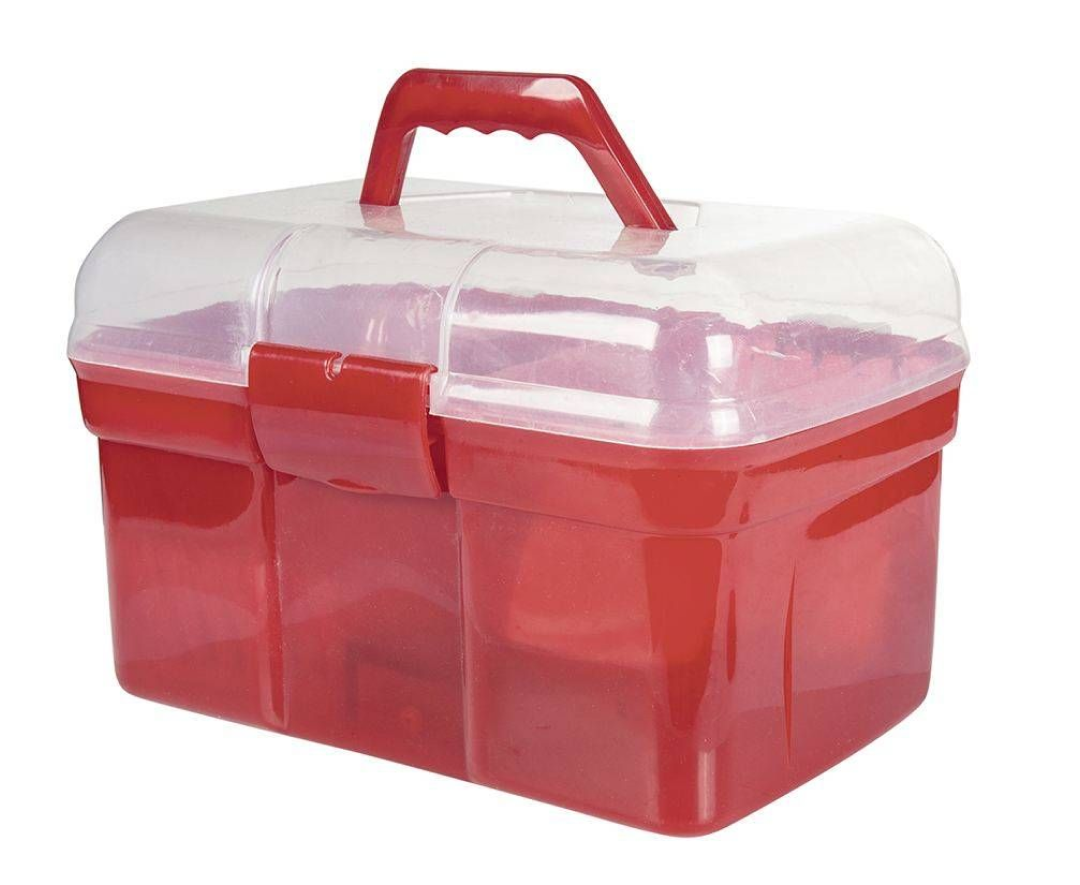 HKM Grooming Set -Light- Set Of 6 Pieces #colour_red