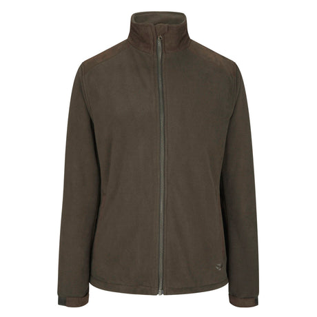 Hoggs of Fife Carrbridge Ladies Waterproof Fleece Jacket #colour_fen-green