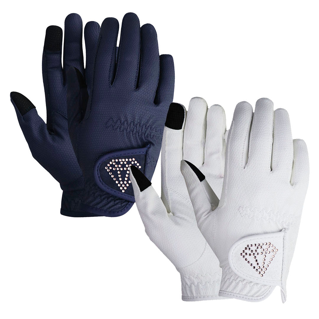 Gants d'équitation pour enfants Hy Equestrian Cadiz