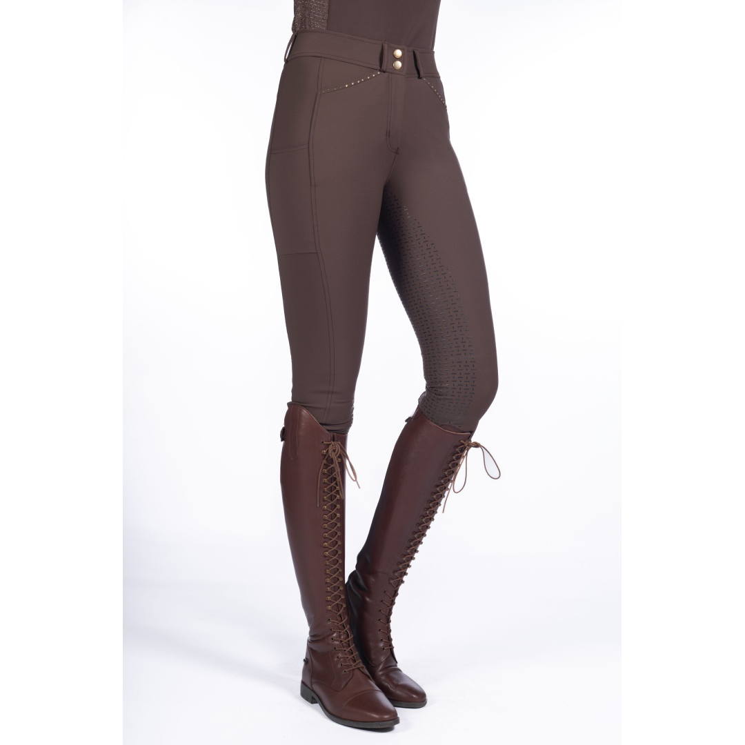 HKM Helene Riding Breeches #colour_dark-brown