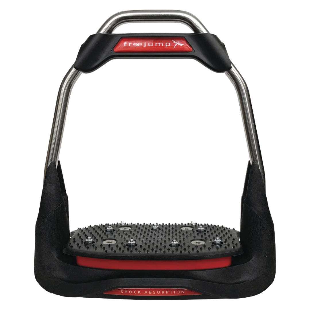 Freejump AIR'S 0-0 Stirrups #colour_black-red