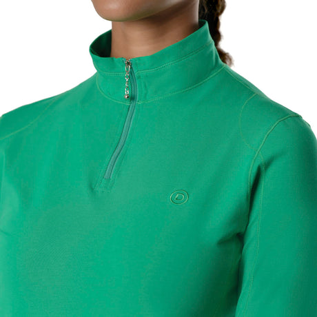 Dublin Giana Long Sleeve Ladies Base Layer #colour_emerald