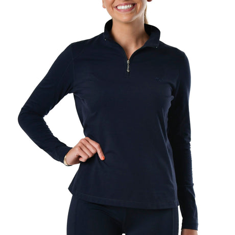 Dublin Giana Long Sleeve Ladies Base Layer #colour_ink