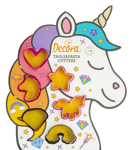 Ensemble d'emporte-pièces licorne Waldhausen