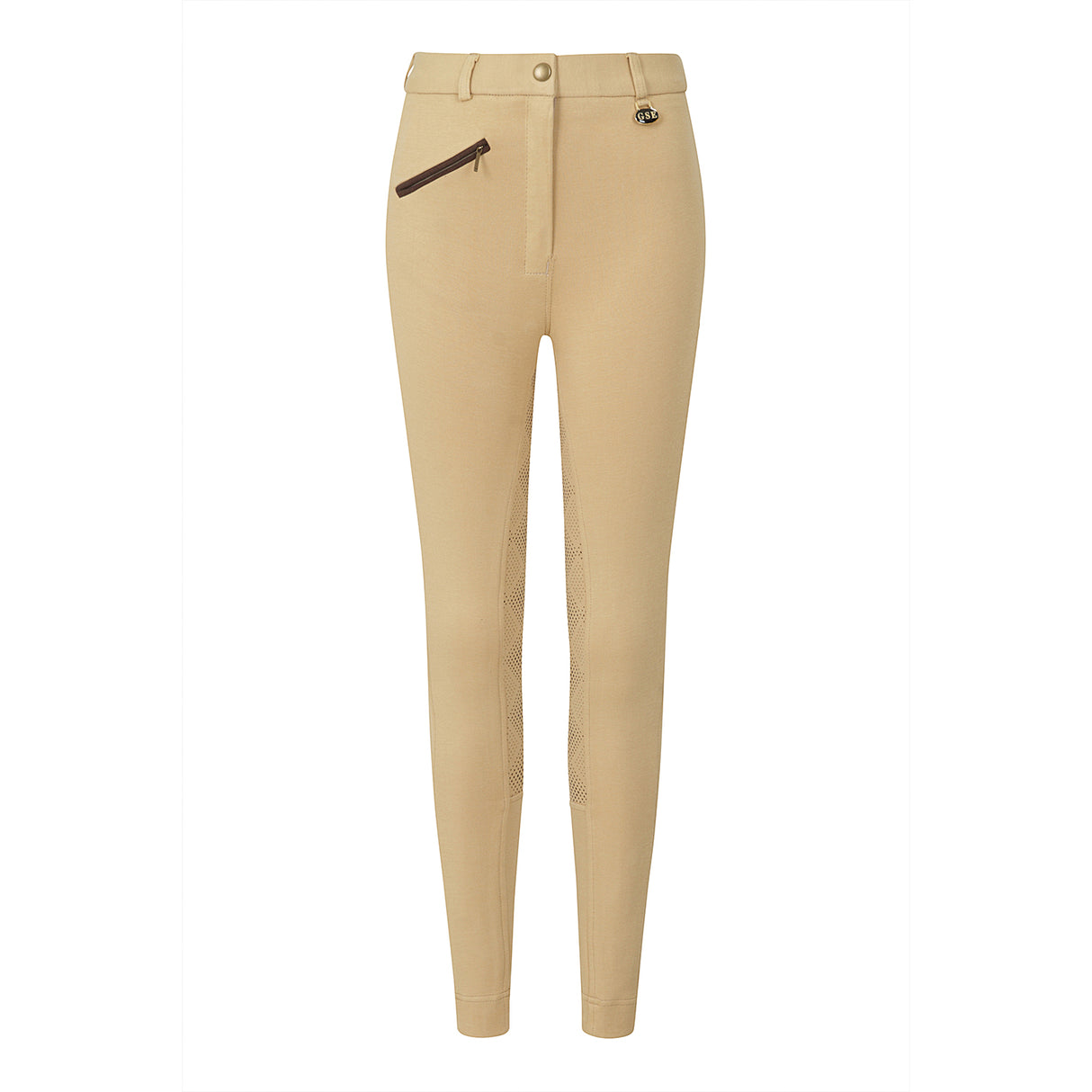 Jodhpurs à fond intégral en silicone bicolore GS Equestrian Carol pour femme