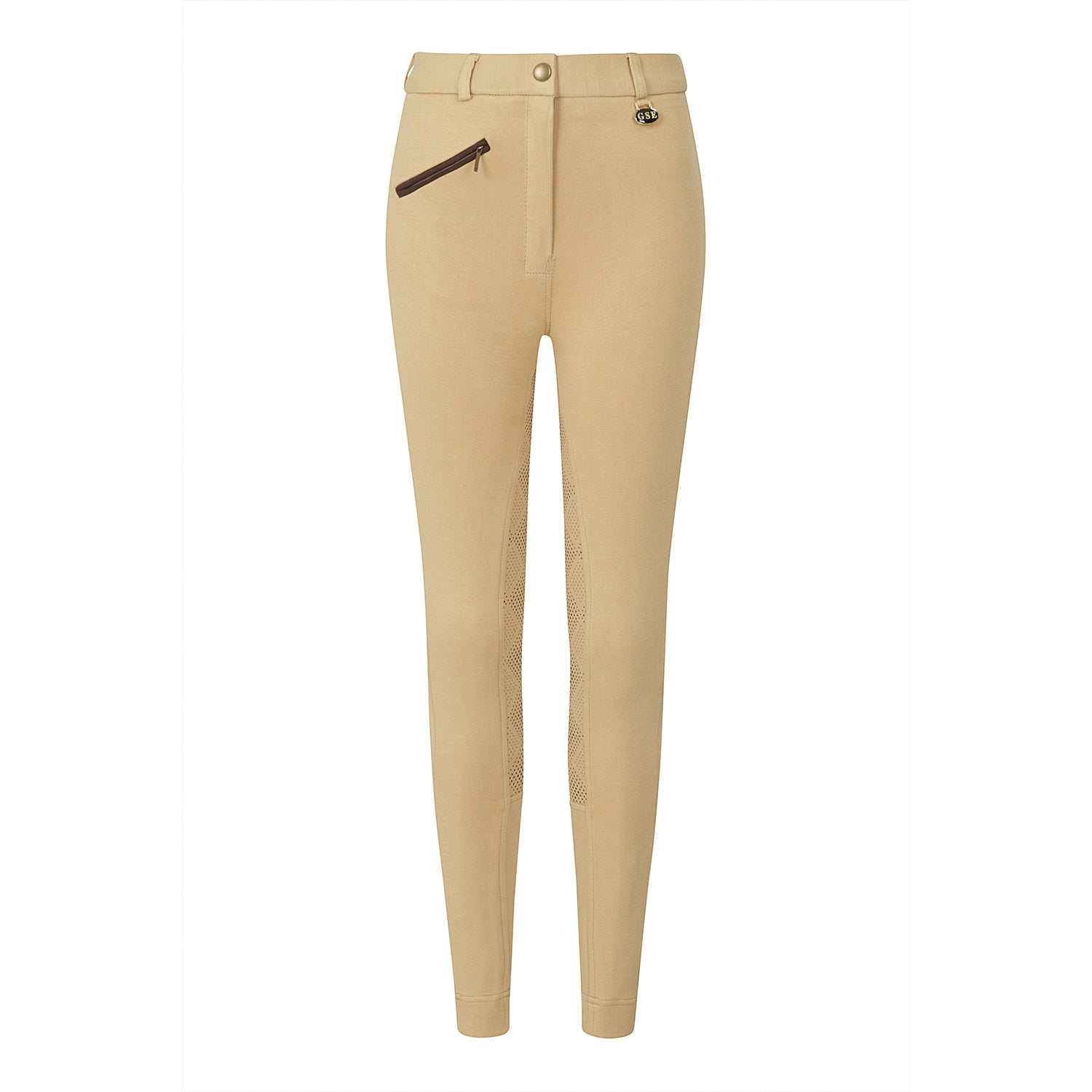 Jodhpurs à fond intégral en silicone bicolore GS Equestrian Carol pour femme