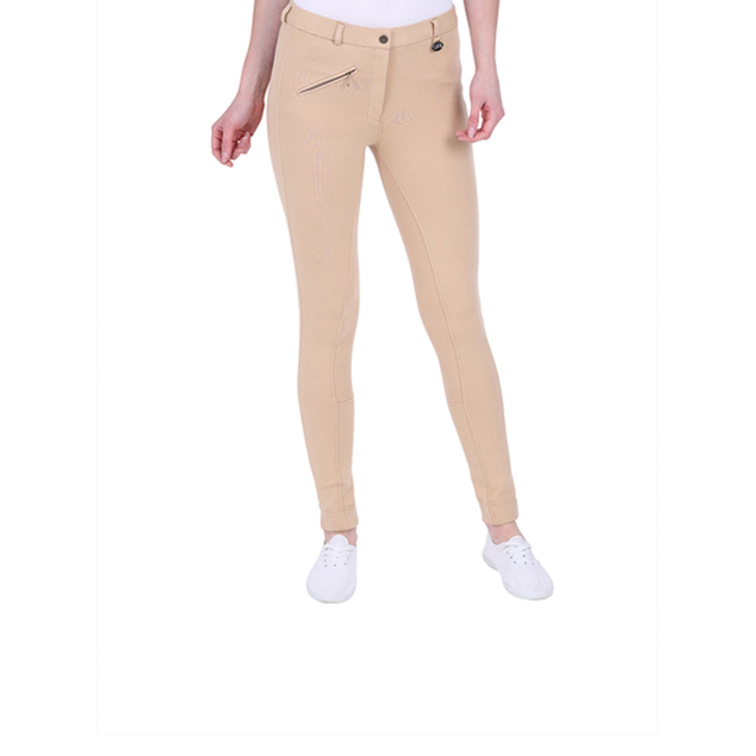 GS Equestrian Ellia Jodhpurs à fond intégral en silicone pour enfants