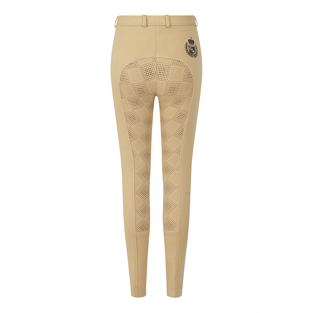Jodhpurs à fond intégral en silicone bicolore GS Equestrian Carol pour femme