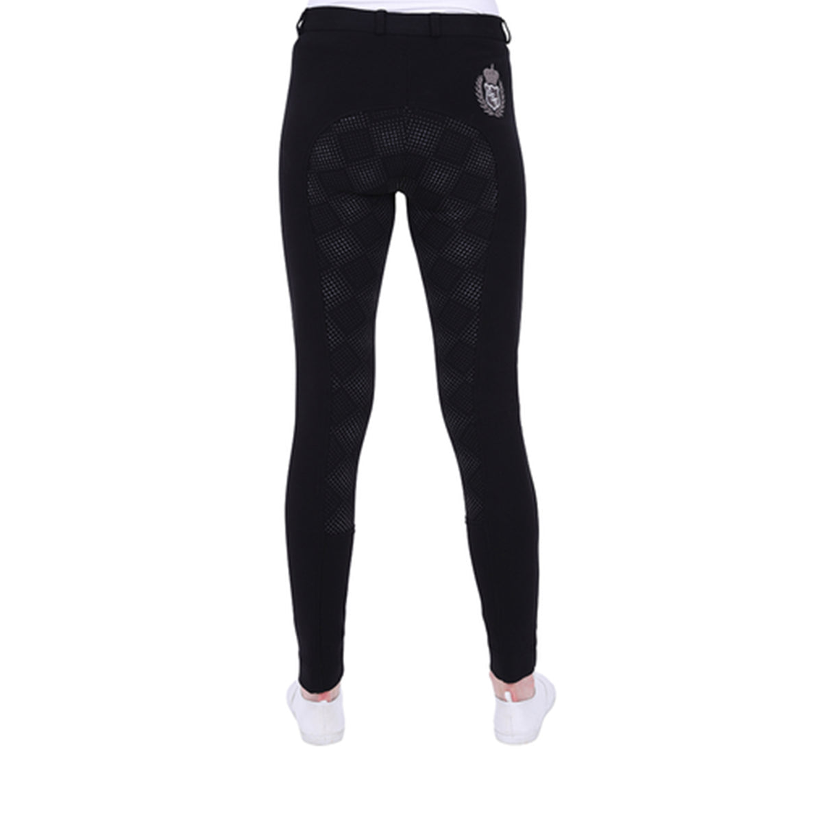 Jodhpurs à fond intégral en silicone bicolore GS Equestrian Carol pour femme