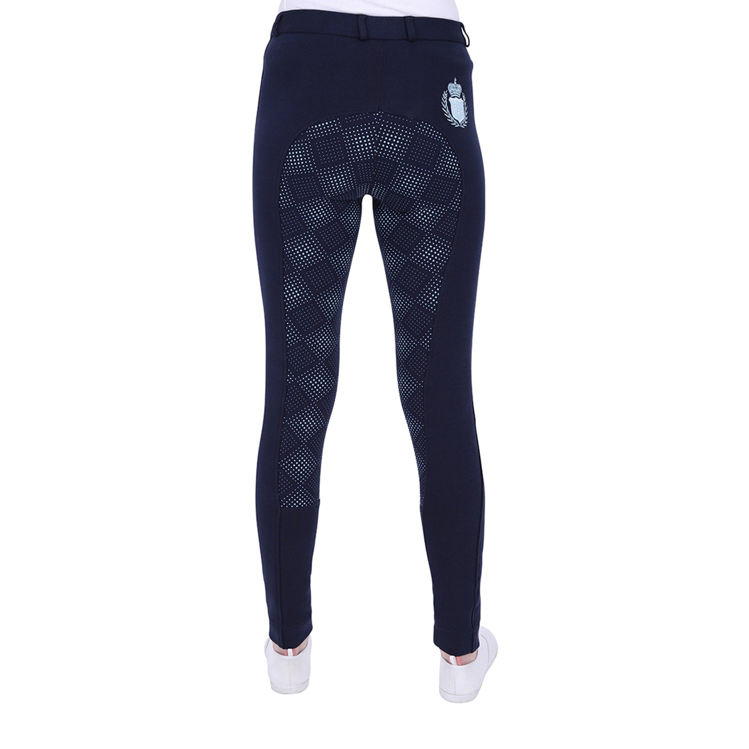 Jodhpurs à fond intégral en silicone bicolore GS Equestrian Carol pour femme