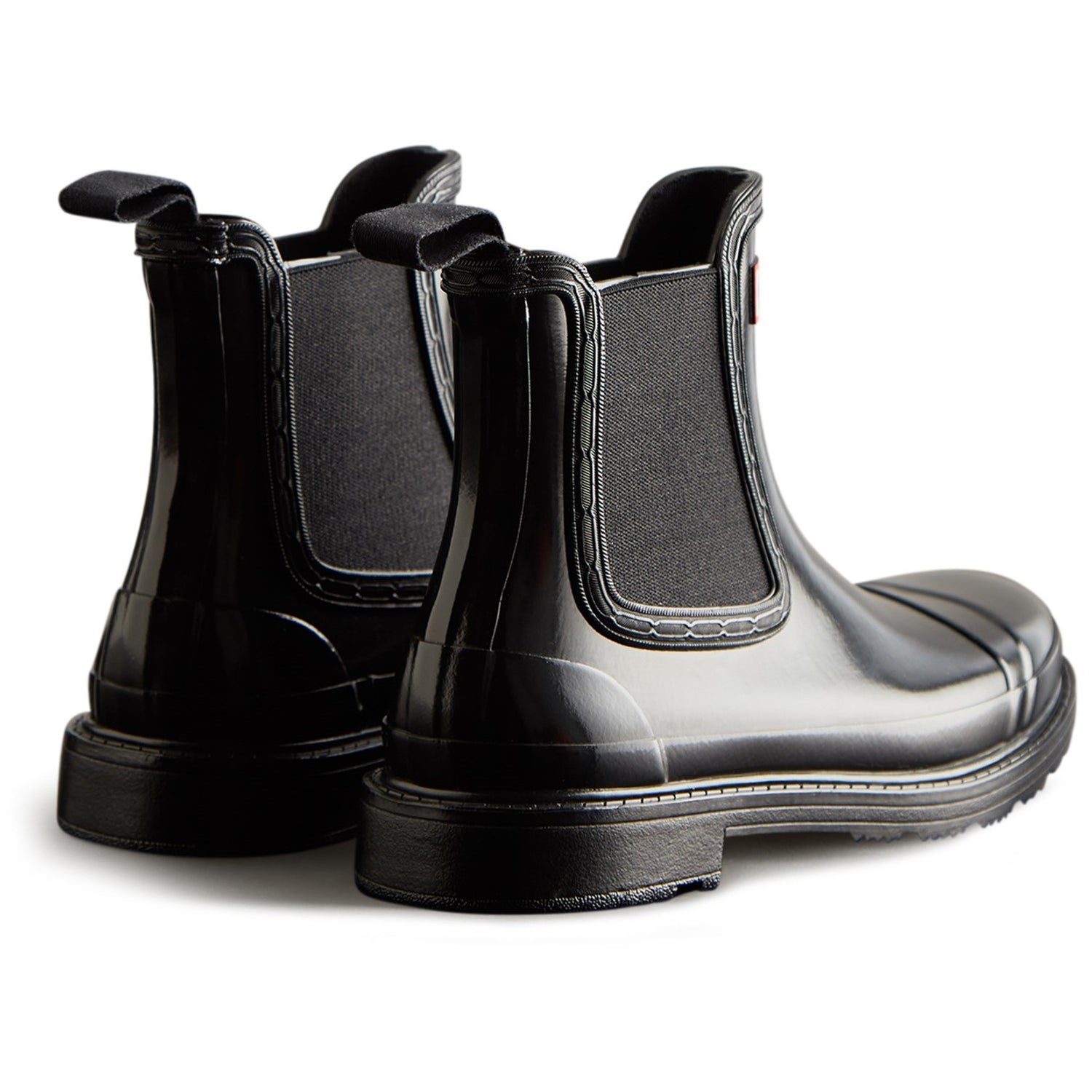 Bottes Chelsea Hunter Commando brillantes pour femmes