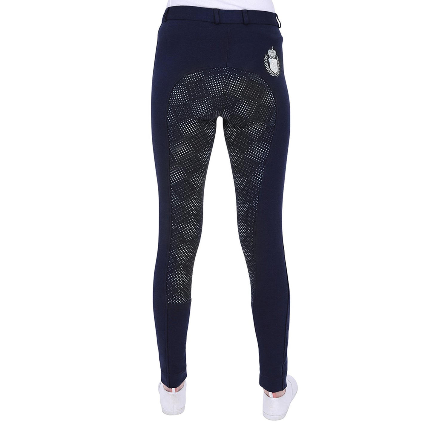 Jodhpurs à fond intégral en silicone bicolore GS Equestrian Carol pour femme