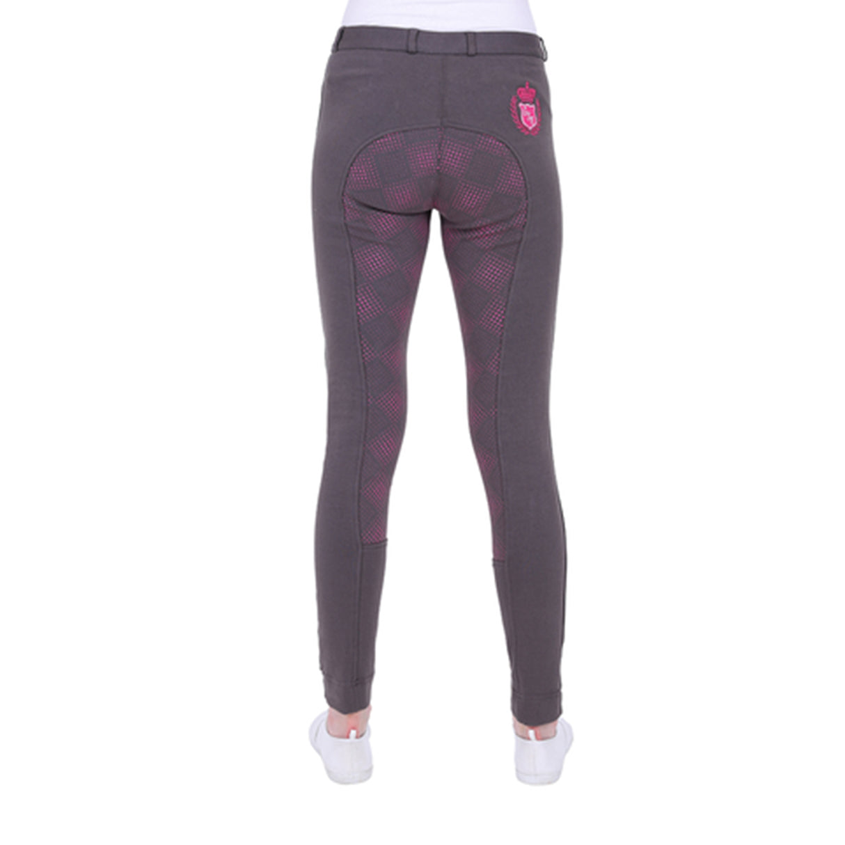 Jodhpurs à fond intégral en silicone bicolore GS Equestrian Carol pour femme