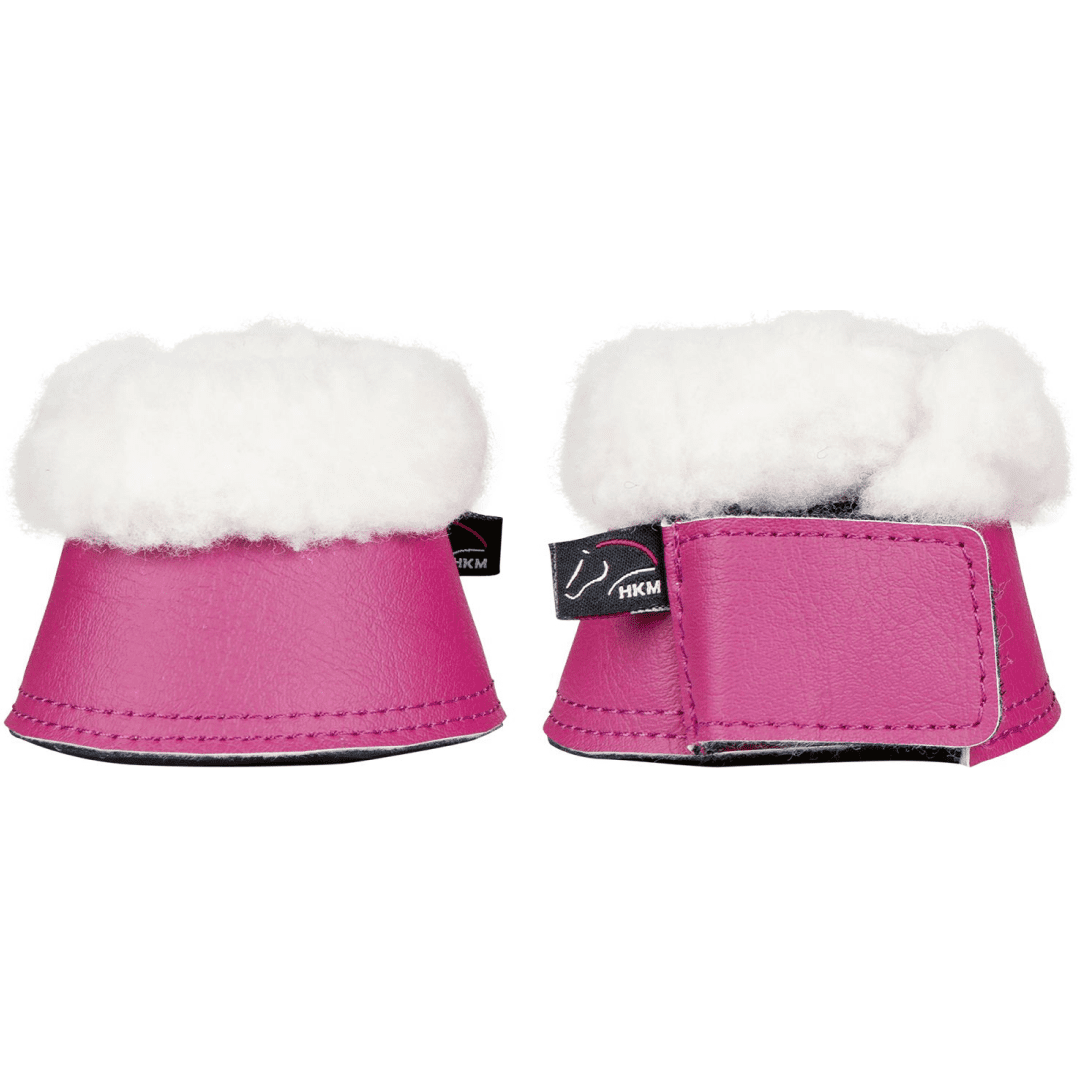 HKM Comfort Shetty Overreach Boots #colour_cranberry