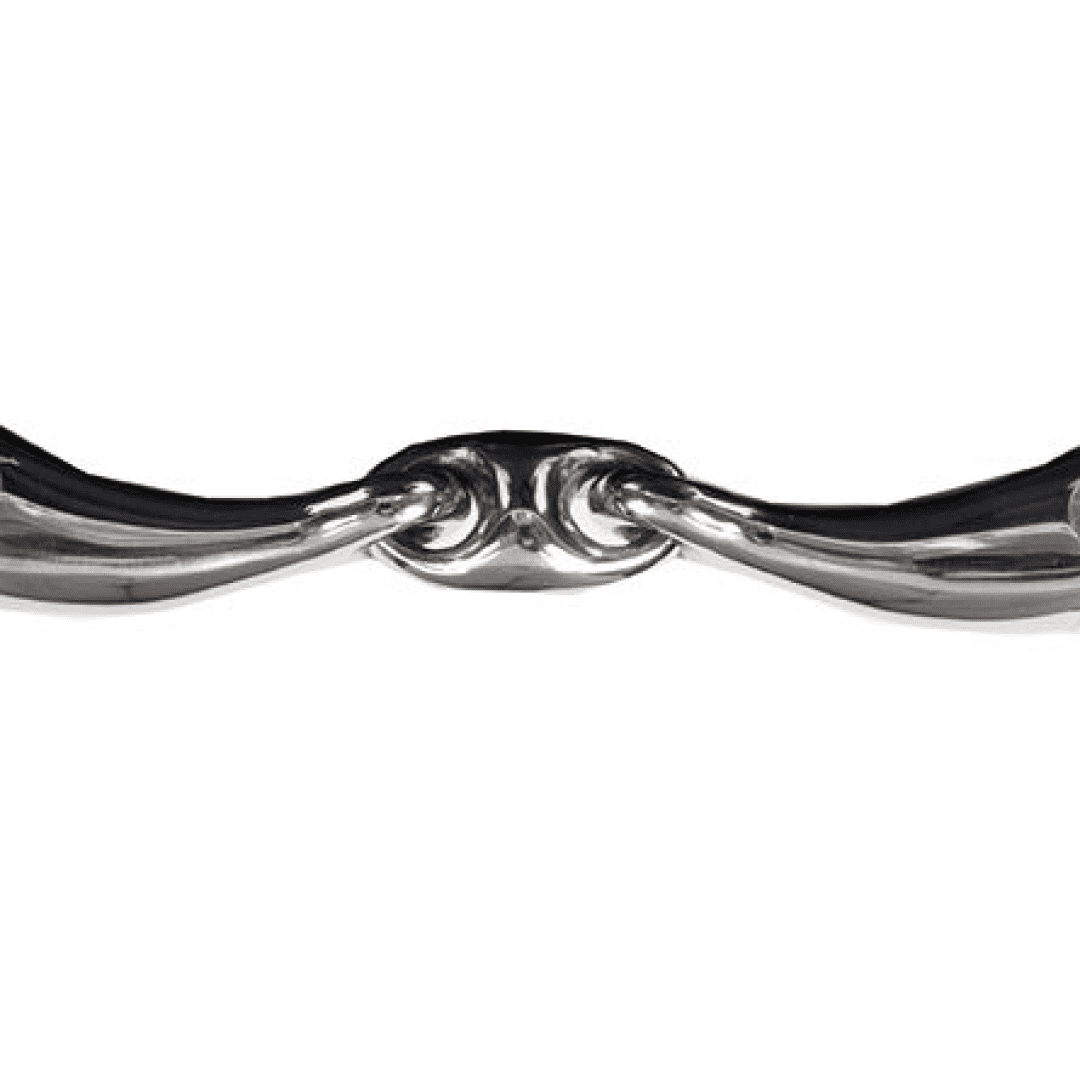 HKM Stainless Steel Loose Ring Snaffle 16mm Anatomic