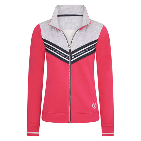 Imperial Riding Lovely Sweat Cardigan #colour_bright-rose