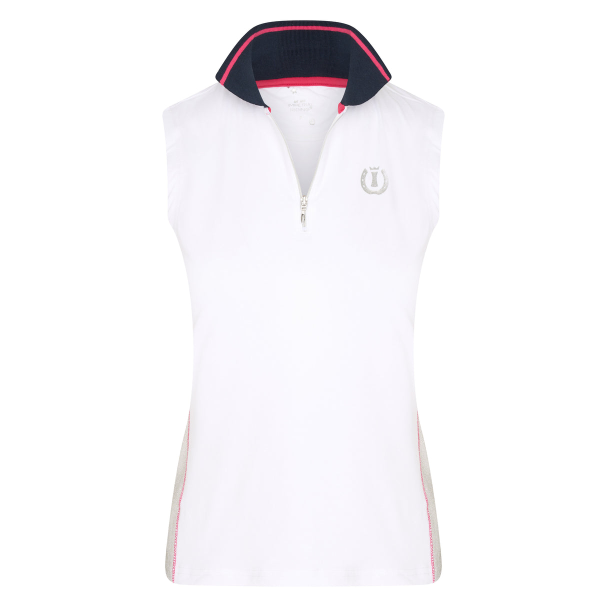 Imperial Riding Tessy Polo Shirt Tech #colour_white