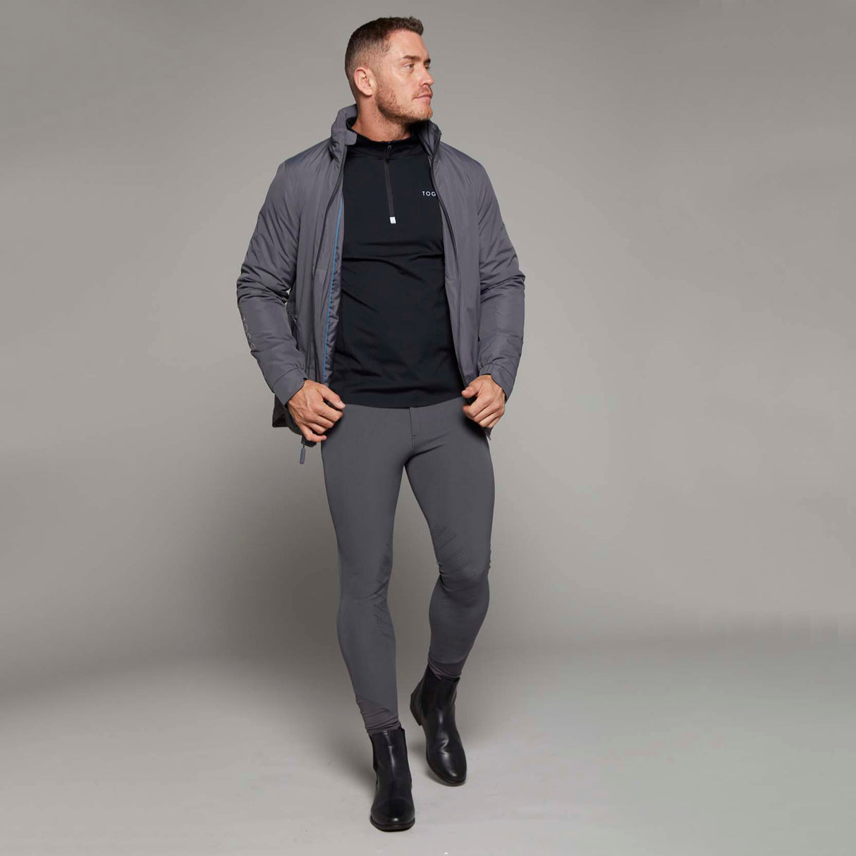 Toggi Men's Padded Defender Jacket #colour_anthracite