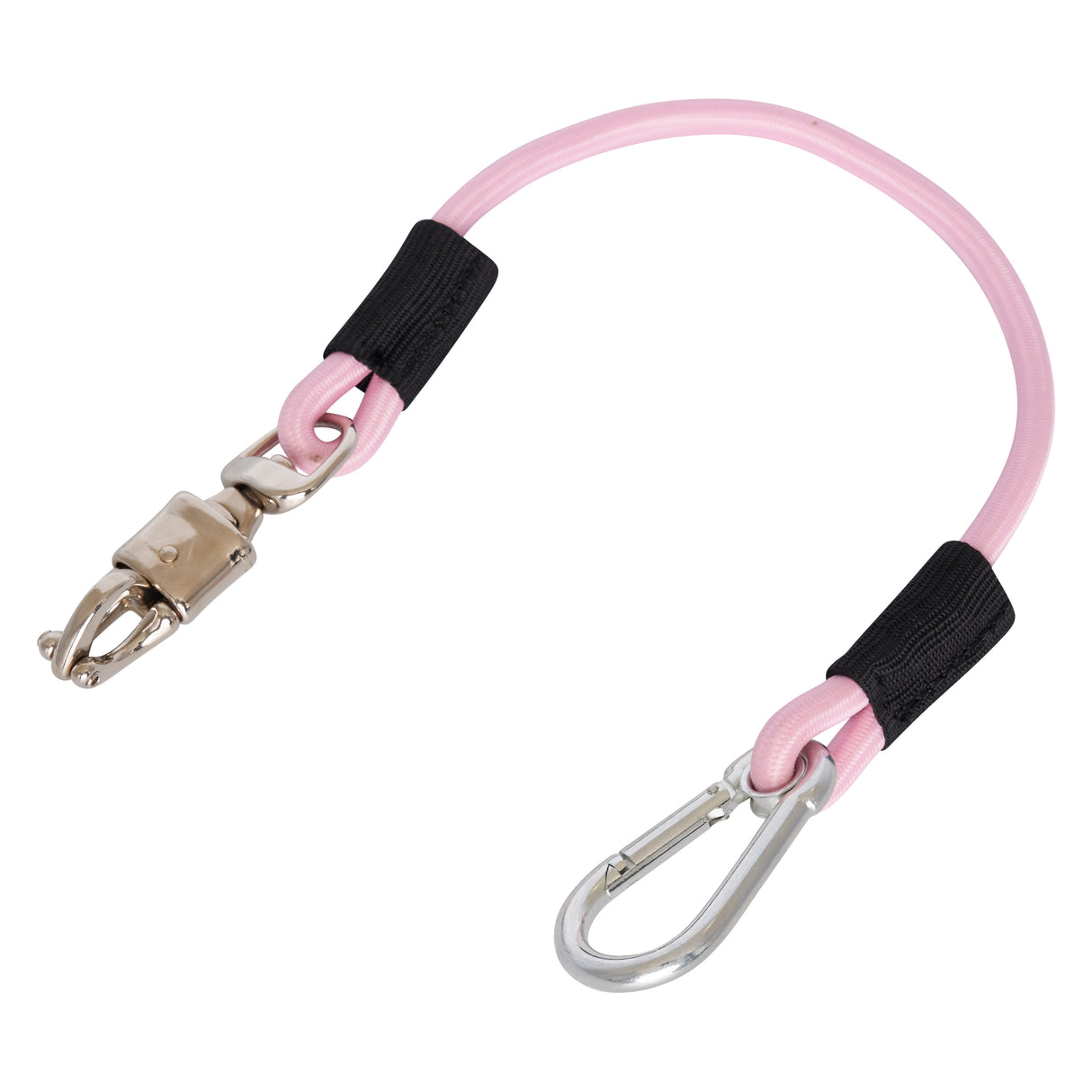 Imperial Riding 60cm Elastic Trailer Tie #colour_rose