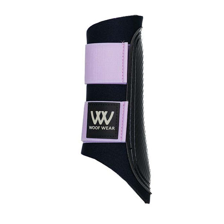 Woof Wear Club Brushing Boot #colour_black-lilac