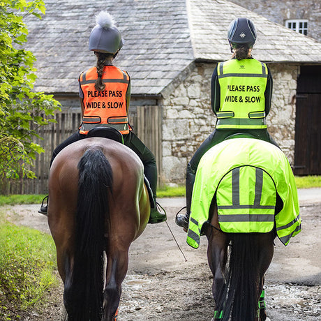 Woof Wear Hi Vis Riding Vest #colour_orange