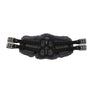 Stubben Equi-Soft® Saddle Girth with Cover - Black #colour_lambskin-anthracite-black