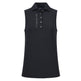 HV Polo Myrthe Sleeveless Polo Shirt #colour_black