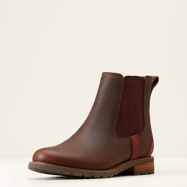 Ariat Women's Wexford Waterproof Chelsea Boot #colour_brown