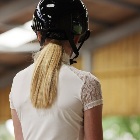 Shires Aubrion Ambel Young Rider Show Shirt #colour_white