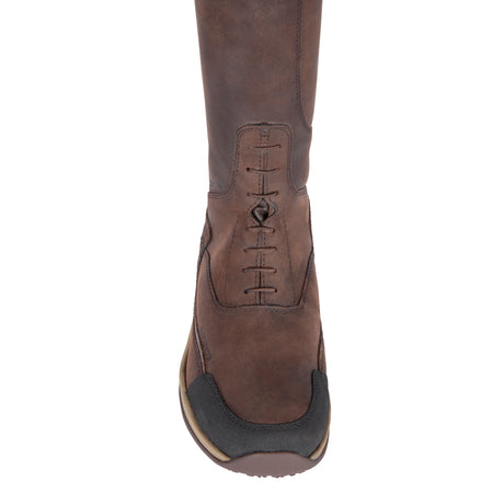 Shires Moretta Voltana Standard Children's Long XGRIP Boots #colour_brown