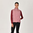 Dublin Ladies Puffer Body Warmer #colour_dusty-rose