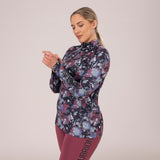 Shires Aubrion Ladies React Long Sleeve Base Layer #colour_abstract