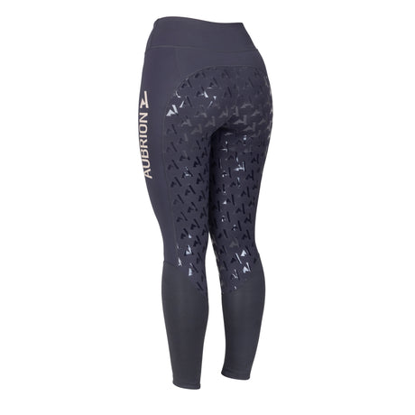 Shires Aubrion Ladies React Rythm Riding Tights #colour_shadow