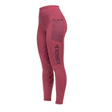 Shires Aubrion Ladies React Non-Stop Riding Tights #colour_mauve