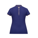 Shires Aubrion Ladies Team Short Sleeve Polo #colour_midnight