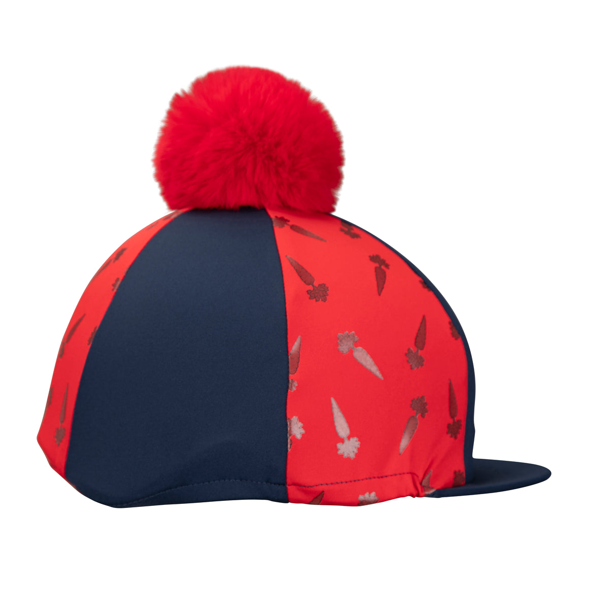 Shires Winnie & Me Hat Silk #colour_navy-red