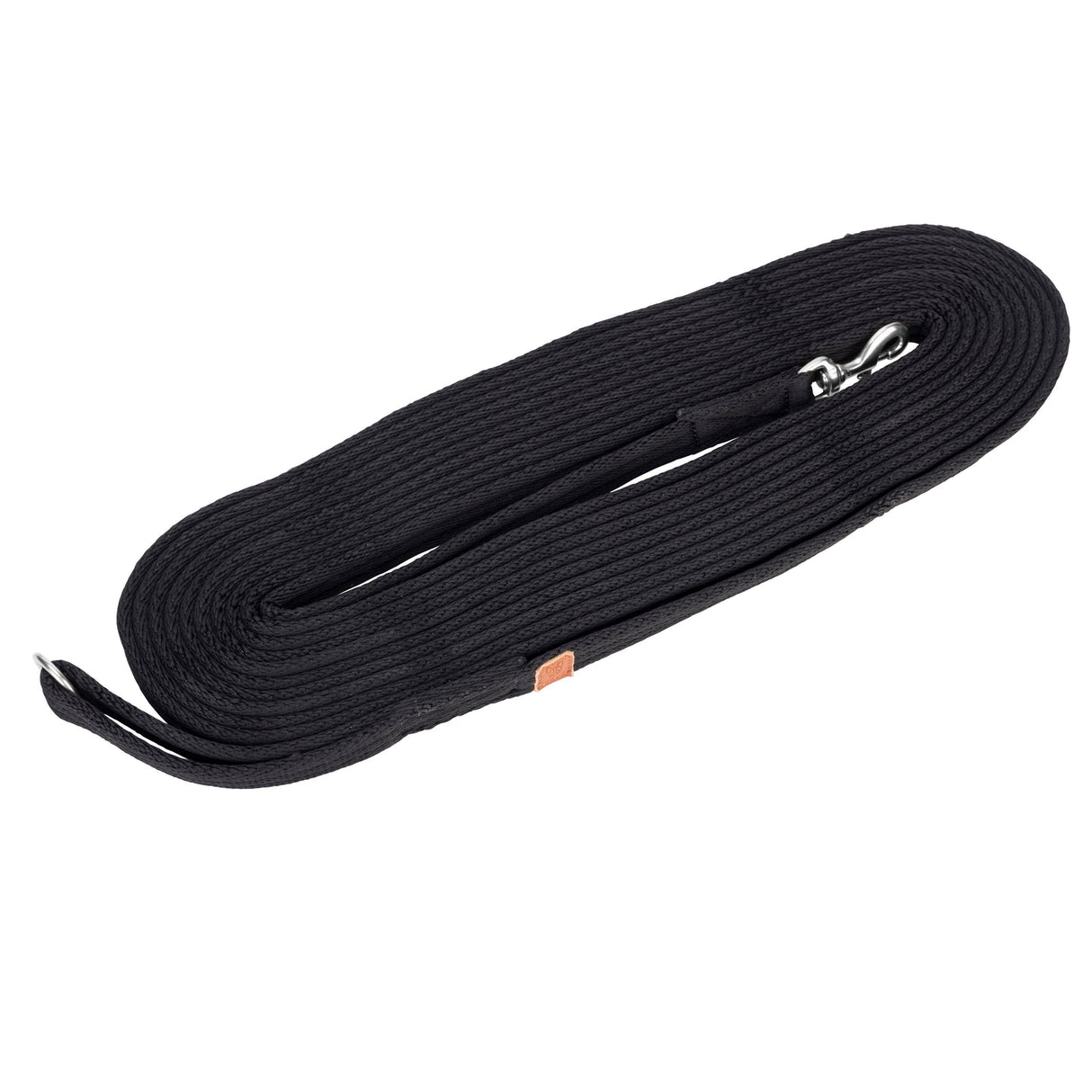 Shires Digby & Fox Cushion Extra Long Cushion Web Lead #colour_black