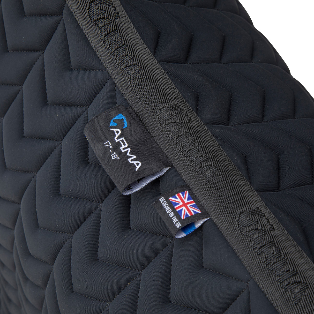 Shires ARMA Elegance 3.0 Jump Saddlecloth #colour_black