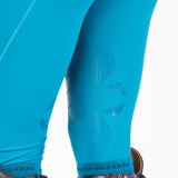 Shires Aubrion Ladies React Rythm Riding Tights #colour_kingfisher