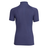 Shires Aubrion Young Rider React Short Sleeve Base Layer #colour_midnight